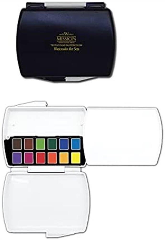 Mission Suluboya Gold Triple Pan 12'li