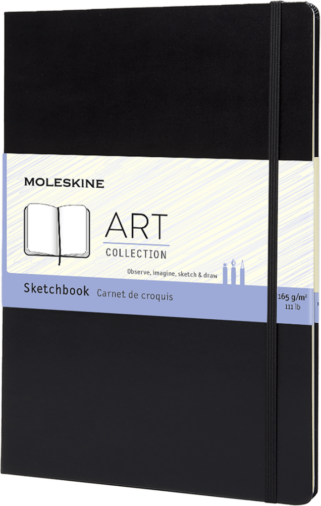 Moleskine Art Collection Sketchbook A4 96 Sayfa 165 gr Black