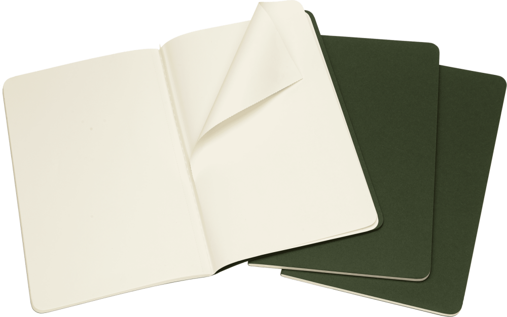 Moleskine Cahiers Journals Çizgili Defter 13x21 80 Sayfa Mersin Yeşili