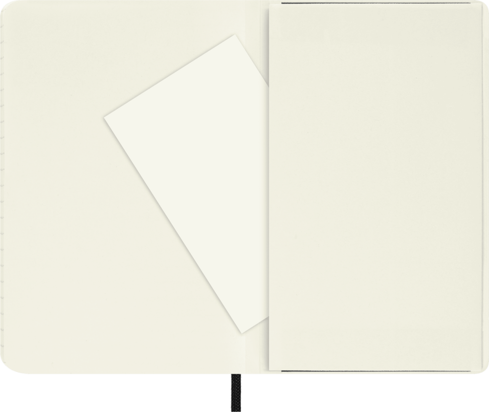 Moleskine Classic Sert Kapak Çizgili Defter 9x14 192 Sayfa Black