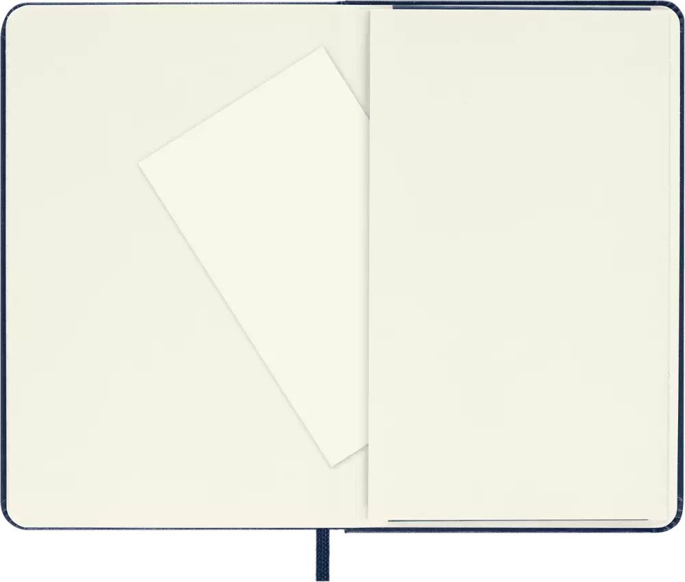 Moleskine Classic Sert Kapak Çizgili Defter 9x14 Sapphire Blue