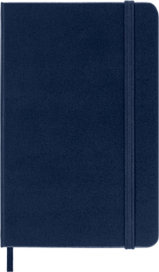 Moleskine Classic Sert Kapak Çizgili Defter 9x14 Sapphire Blue