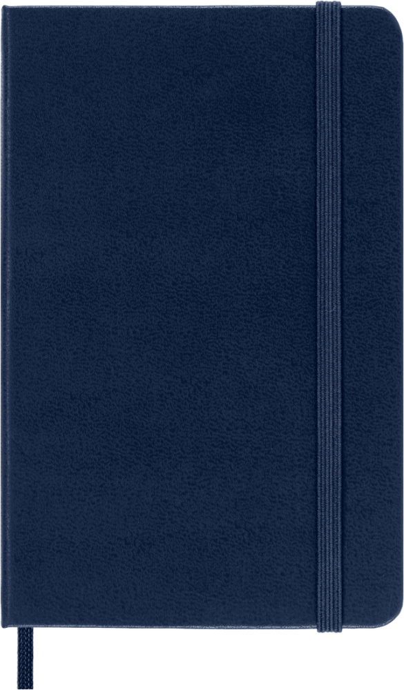 Moleskine Classic Sert Kapak Çizgili Defter 9x14 Sapphire Blue