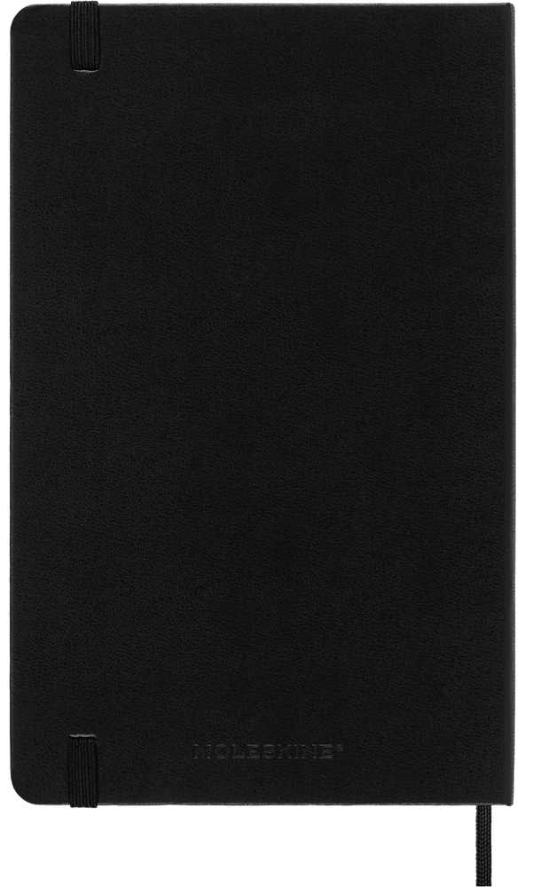 Moleskine Classic Sert Kapak Çizgisiz Defter 13x21 240 Sayfa Black