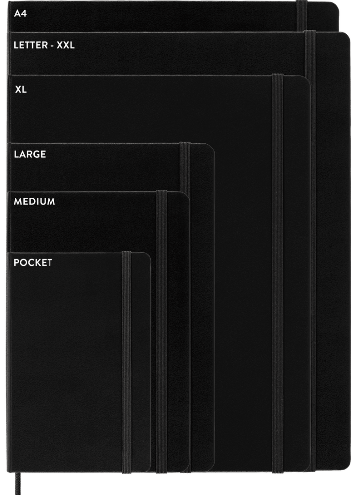 Moleskine Classic Sert Kapak Çizgisiz Defter 13x21 240 Sayfa Red