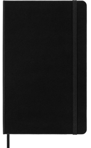 Moleskine Classic Sert Kapak Çizgisiz Defter 9x14 192 Sayfa Black