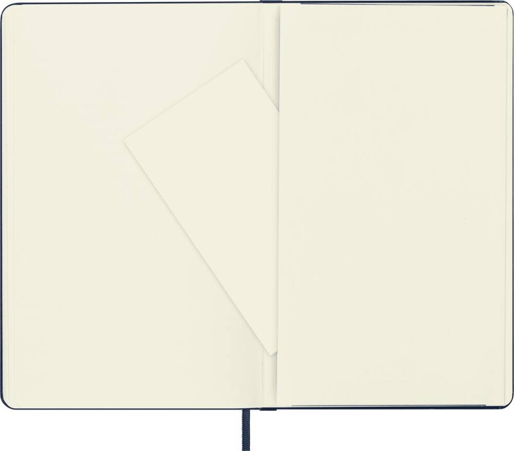 Moleskine Classic Sert Kapak Çizgisiz Defter 9x14 Sapphire Blue