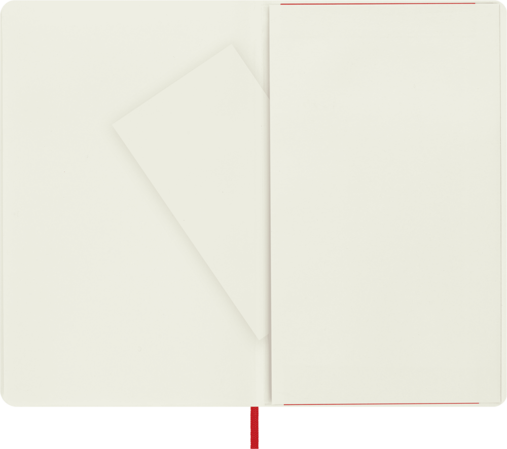 Moleskine Classic Yumuşak Kapak Çizgisiz Defter 13x21 192 Sayfa  Kırmızı
