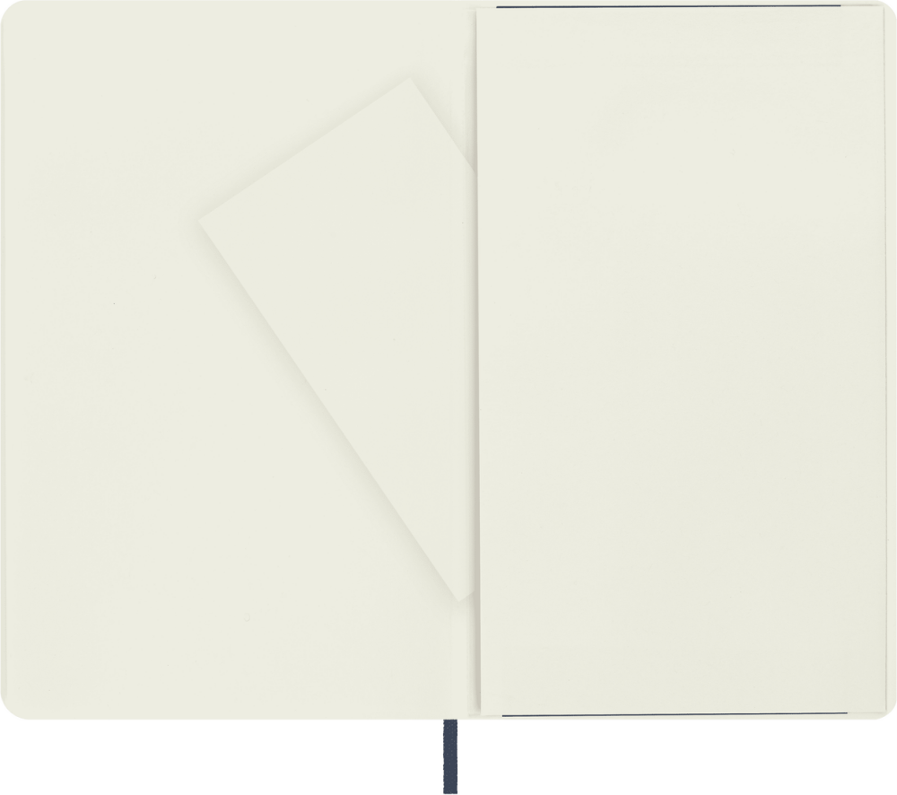 Moleskine Classic Yumuşak Kapak Çizgisiz Defter 13x21 192 Sayfa Sapphire Blue
