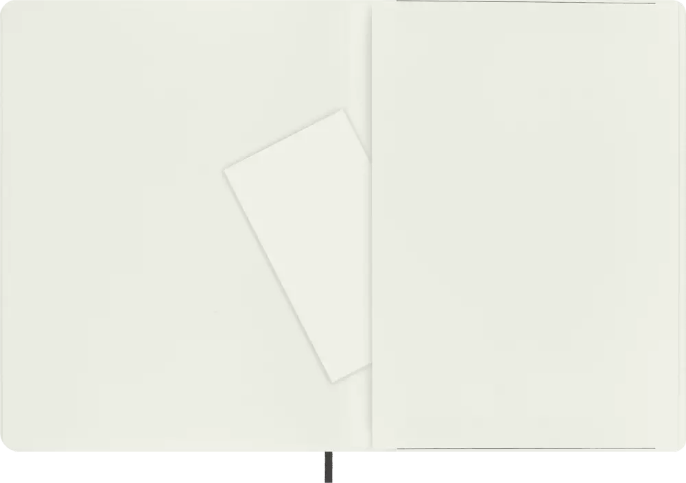 Moleskine Classic Yumuşak Kapak Çizgisiz Defter 19x25 192 Sayfa Black
