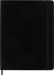 Moleskine Classic Yumuşak Kapak Çizgisiz Defter 19x25 192 Sayfa Black