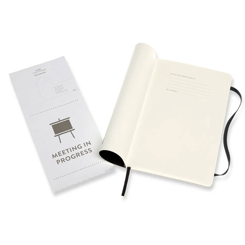 Moleskine Professionel Sert Kapak Çizgili Defter 13x21 192 Sayfa 70 gr Black