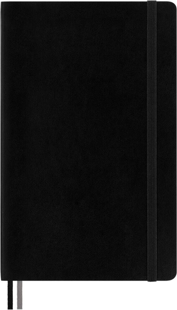 Moleskine Sert Kapak Çizgili Defter 13x21 400 Sayfa Black