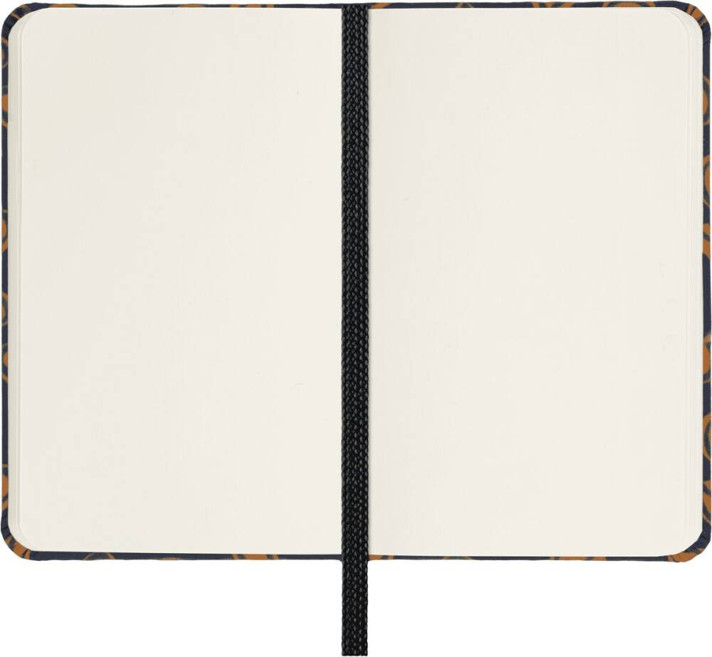 Moleskine Silk Collection Çizgisiz Defter Blue 6.5×10.5 160 Sayfa Sapphire Blue Kutulu