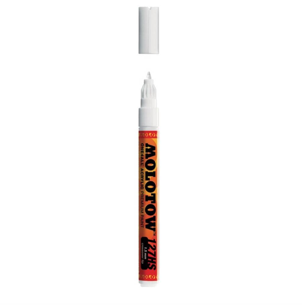 Molotow 127HS Akrilik Marker 2 mm No:160 Signal White