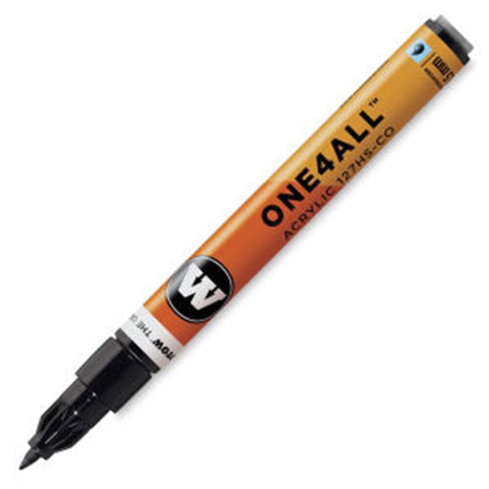 Molotow One4All Akrilik Marker 1,5 mm No:180 Signal Black
