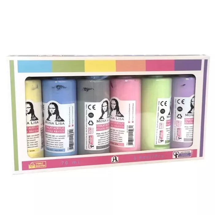 Monalisa Chalky Acrylic Set 6x70ml