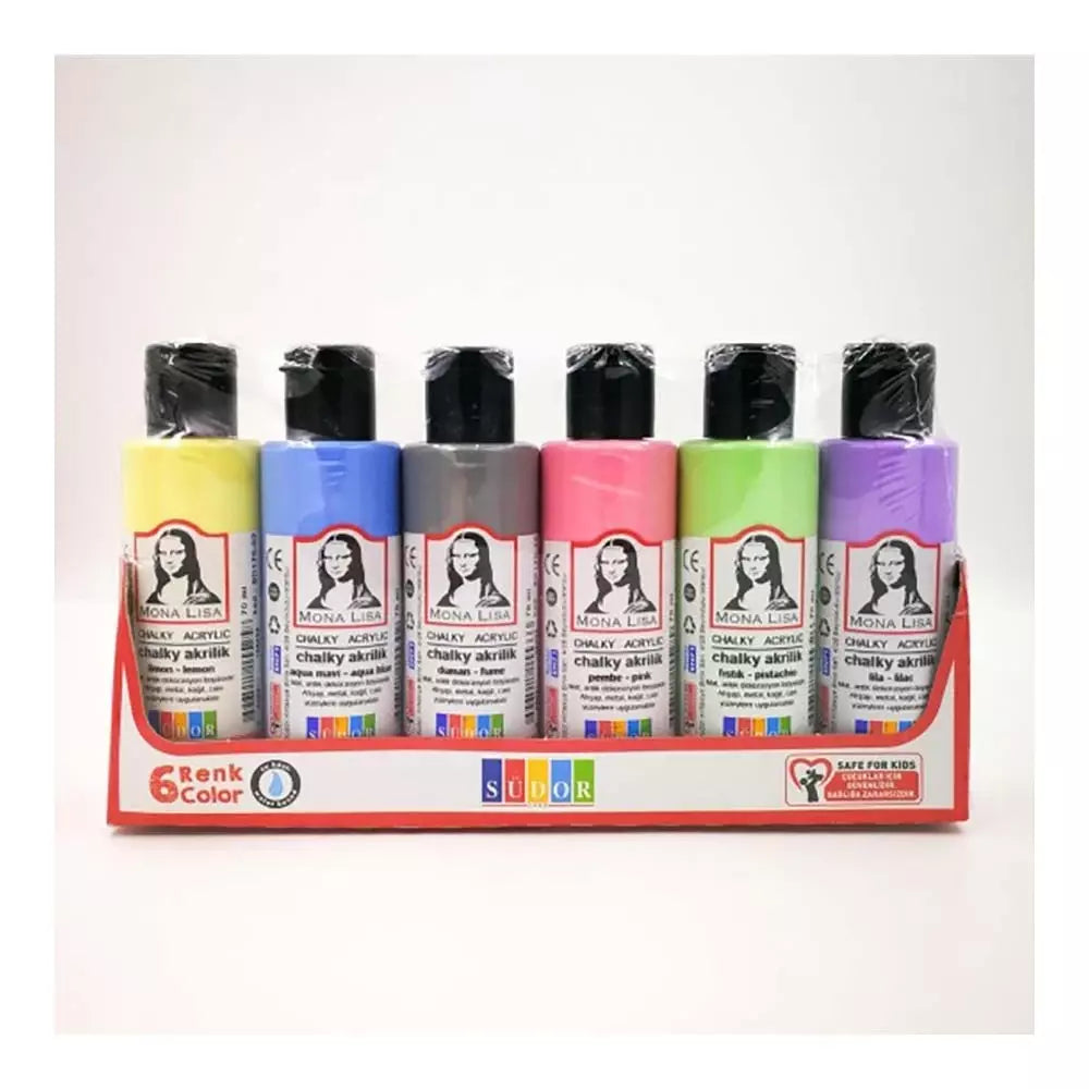 Monalisa Chalky Acrylic Set 6x70ml