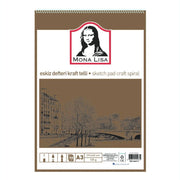 Monalisa Eskiz Defteri A3 120 g 50 yp Kraft Telli