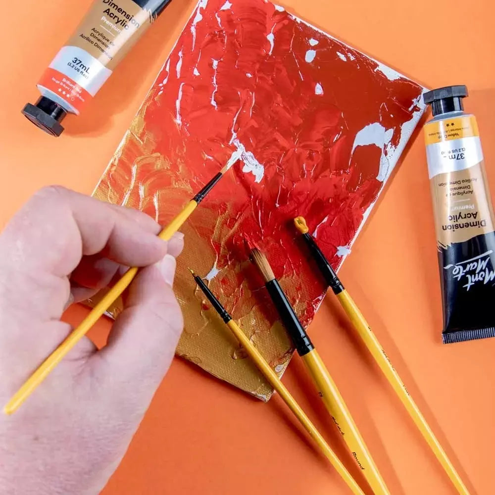 Mont Marte Gallery Series Acrylic Brush Set Signature 4-Piece