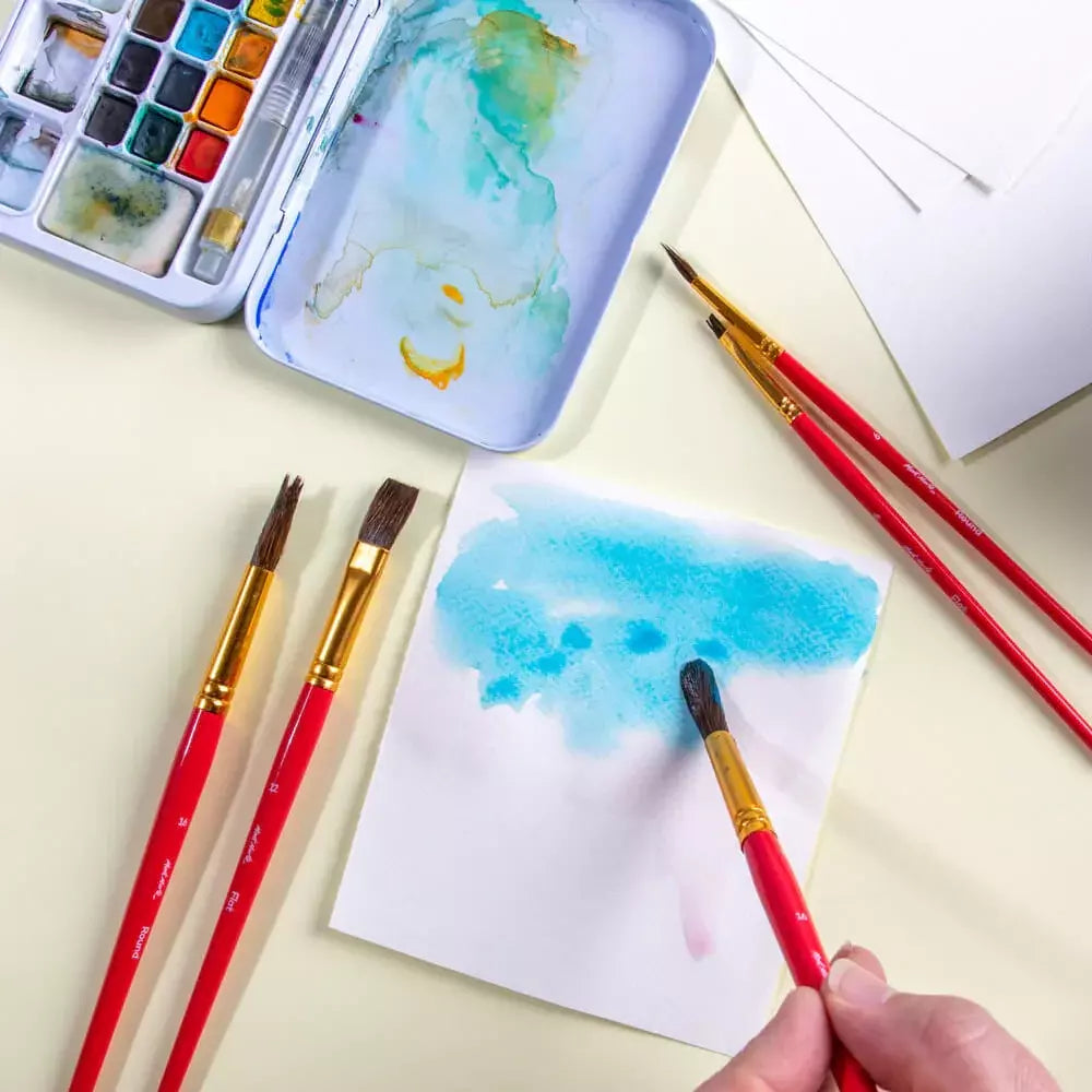 Mont Marte Gallery Series Oil Paint Brush Set Signature 5-Piece