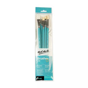 Mont Marte Gallery Series Oil Paint Brush Set Signature 6-Piece