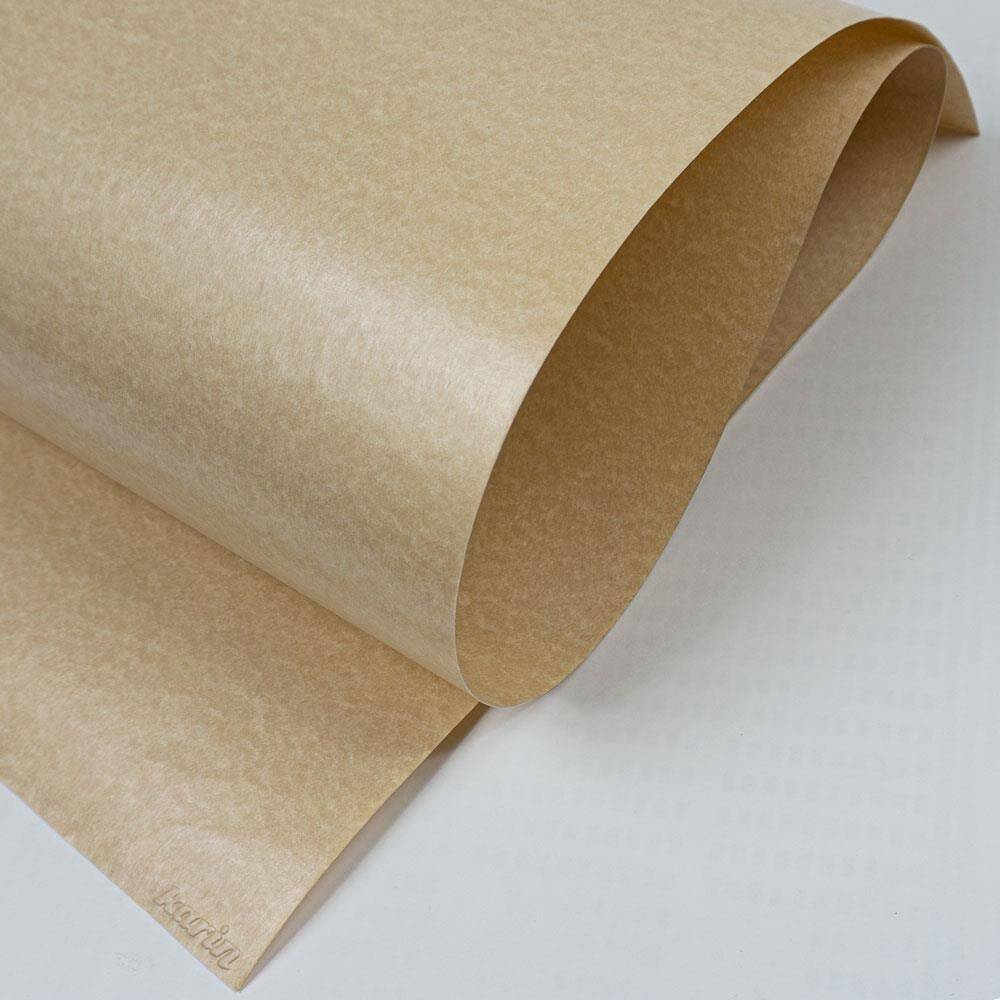 Moorman Acid-Free Aged Paper Brown Sahara Braun Marble Pattern 65x92 cm. 90 Gr.