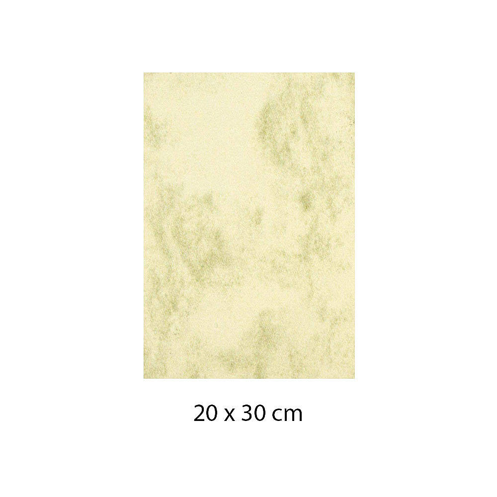 Moorman Paspartu Kartonu 20x30 cm 1.4 mm 5261 Mermer Desenli Yeşil