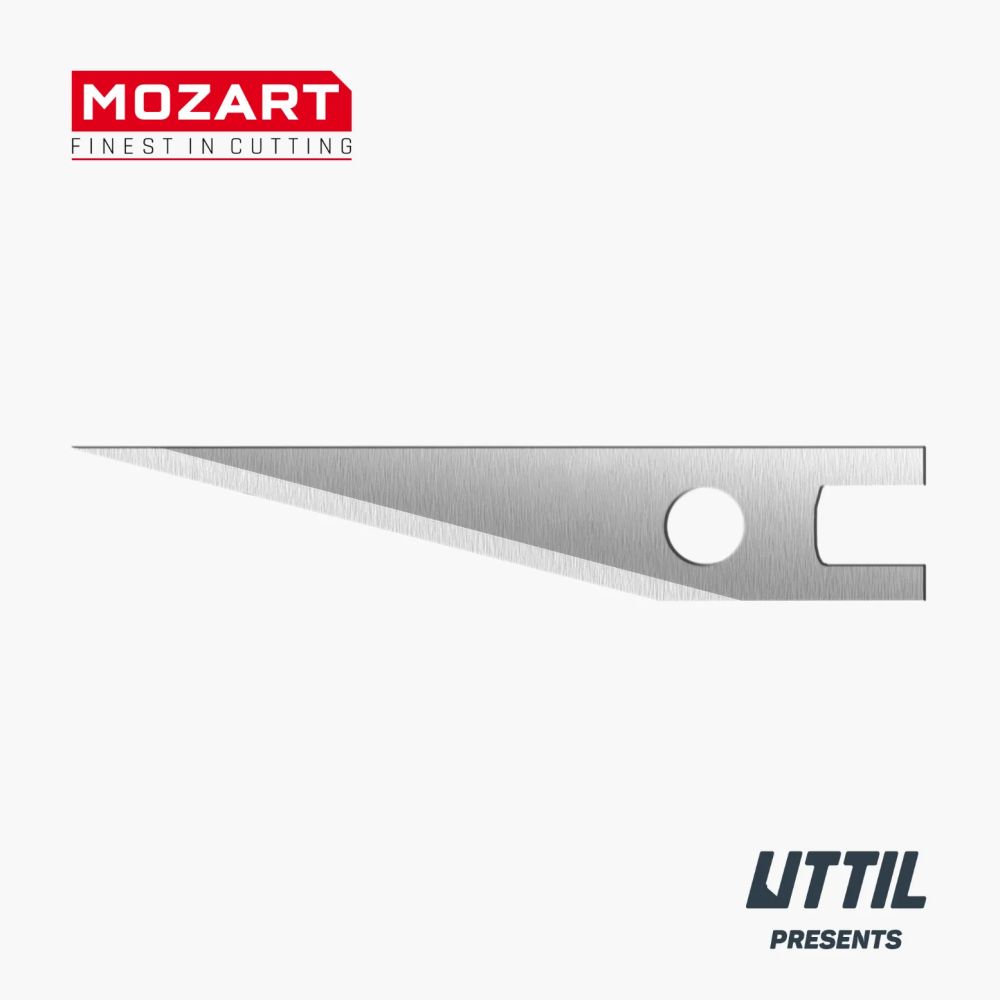 Mozart Blades Hassas Kretuar Bıçağı Yedeği Spitz 10'lu (P1A ve P2A ile uyumlu)