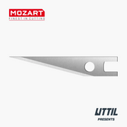 Mozart Blades Hassas Kretuar Bıçağı Yedeği Spitz 10'lu (P1A ve P2A ile uyumlu)