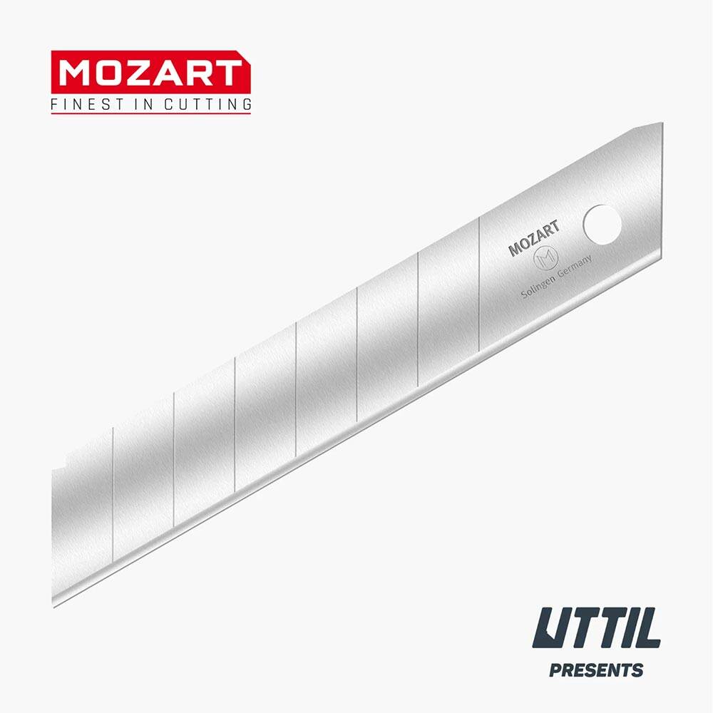 Mozart Blades Maket Bıçağı Yedeği 18 mm 10'lu