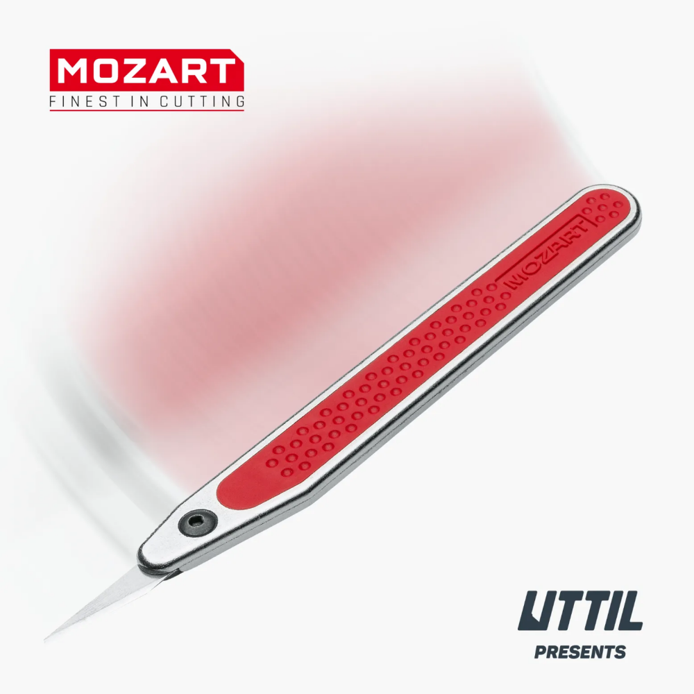 Mozart Blades P2 A Precision Filigree Crescent Knife