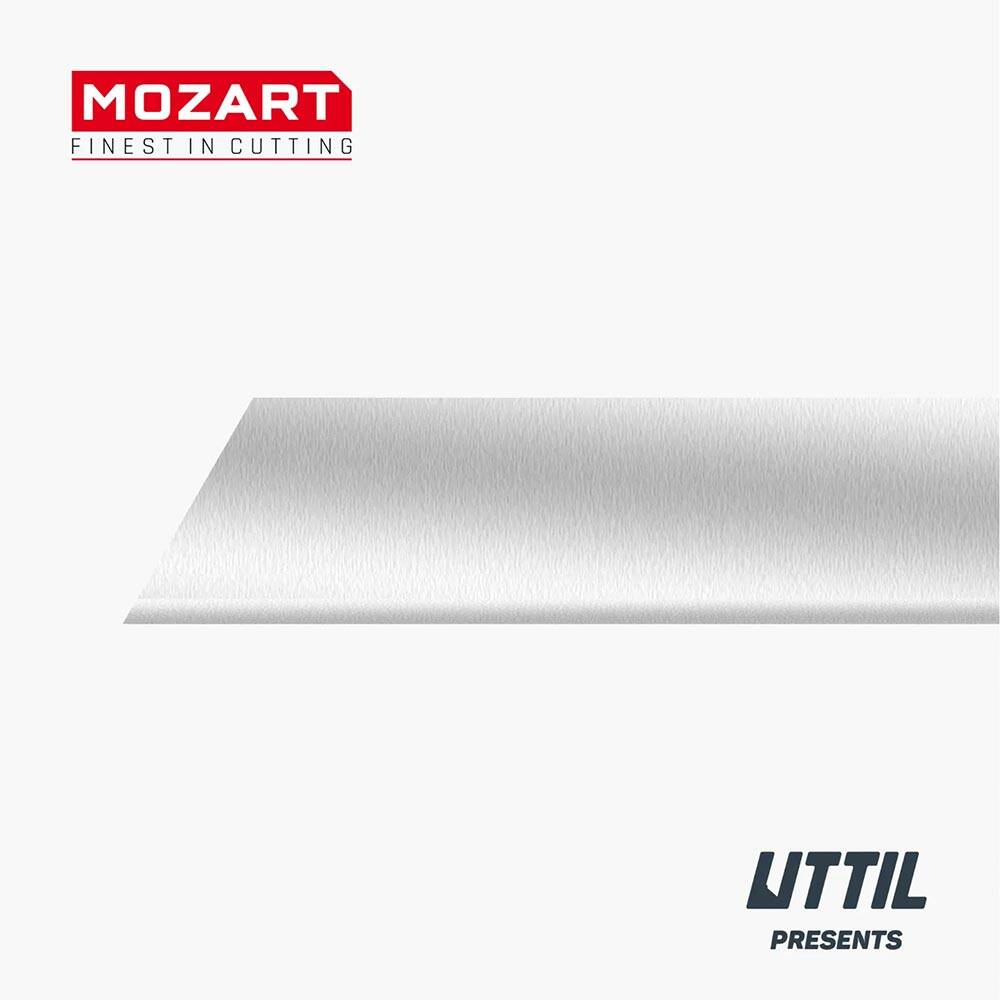 Mozart Maket Bıçağı Yedeği Segmentsiz İnce Model 10'lu