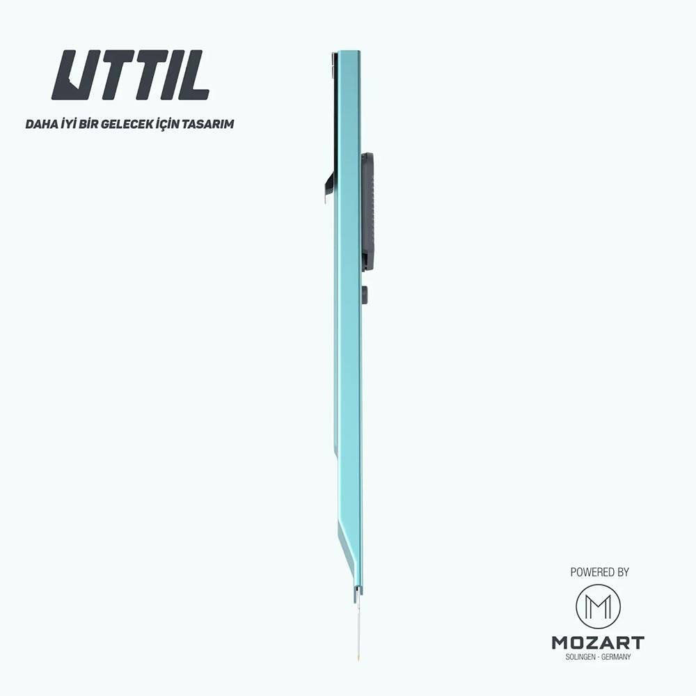 Mozart Uttil Maket Bıçağı Geniş Model Turkuaz