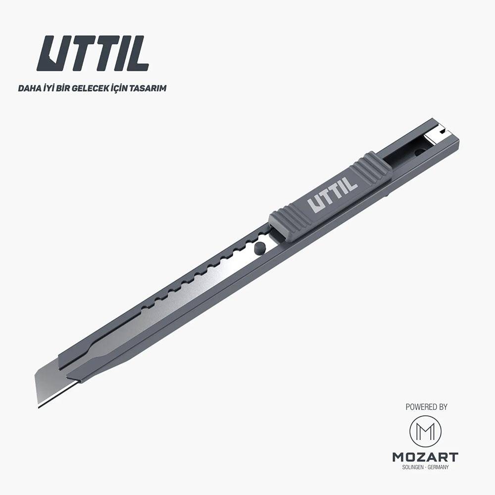 Mozart Uttil Maket Bıçağı İnce Model Gri