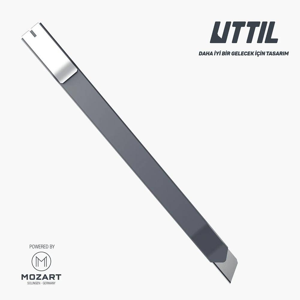 Mozart Uttil Maket Bıçağı İnce Model Gri