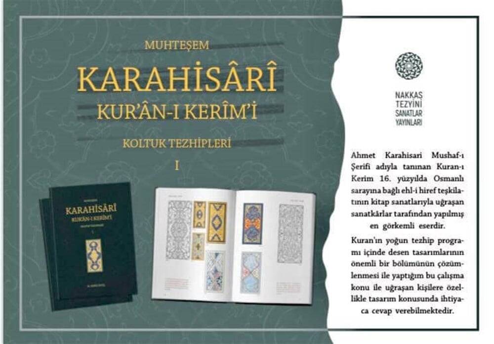 Muhteşem Karahisari Kur'an-ı Kerim'i Koltuk Tezhipleri