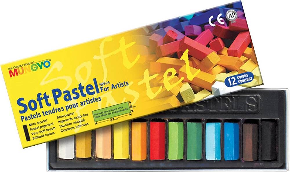 Mungyo Soft Pastel Boya Seti 12 Renk