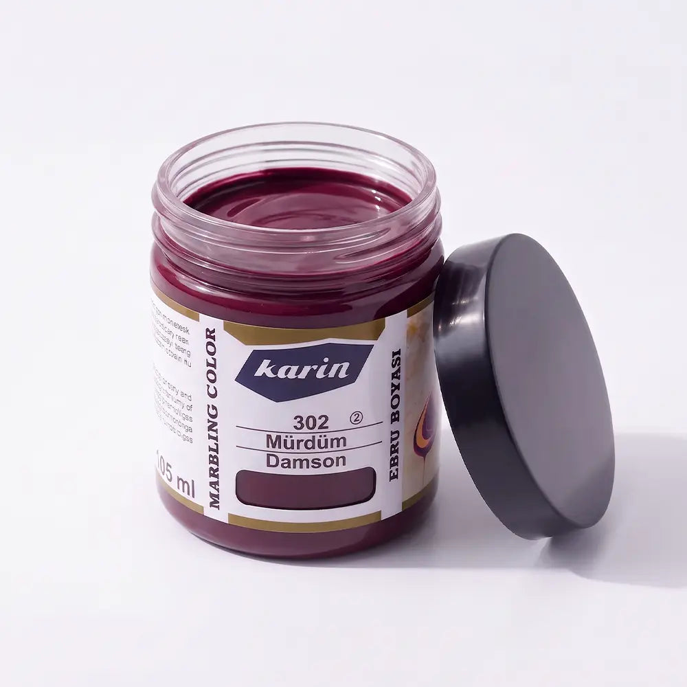 Karin Ebru Boyası 302 Mürdüm 105 ml