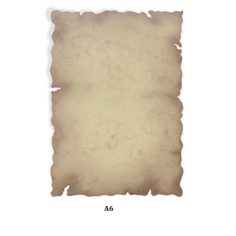 Natural Burnt Paper | A6 11x15