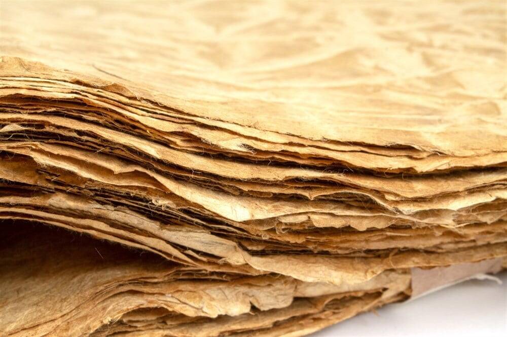 Nepalese Paper Patterned Natural Colors 60 gr 44x66 cm VW-4