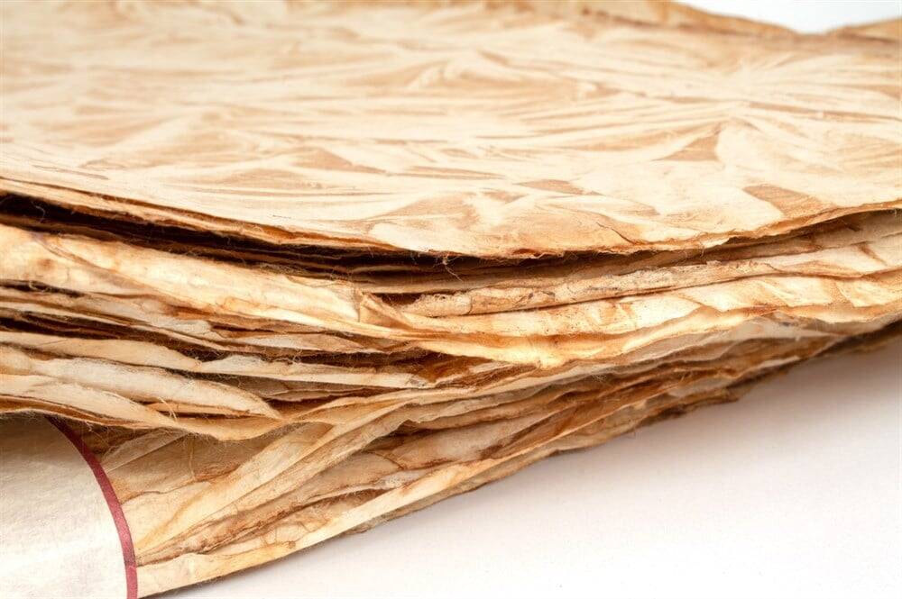 Nepalese Paper Patterned Natural Colors 60 gr 44x66 cm VW-5