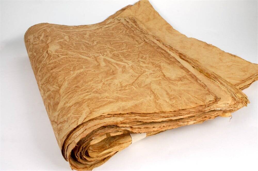 Nepalese Paper Patterned Natural Colors 60 gr 44x66 cm VW-7