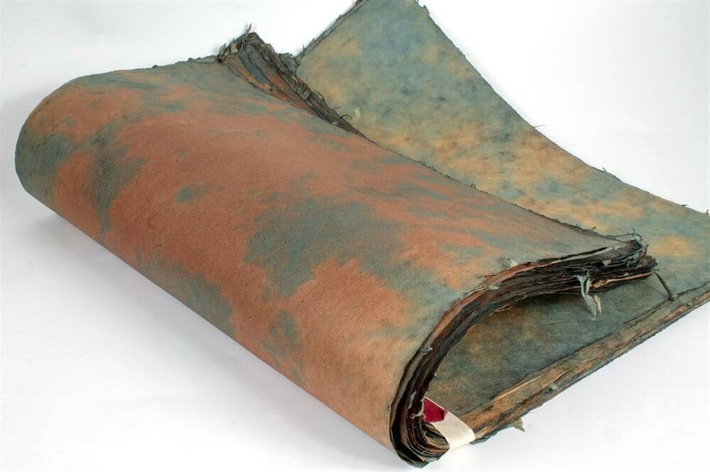 Nepal Kağıdı Desenli Doğal Renkler 60 gr 50x75 cm VT-12