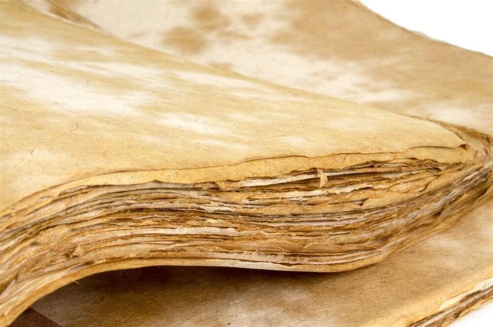 Nepal Paper Patterned Natural Colors 60 gr 50x75 cm VT-3