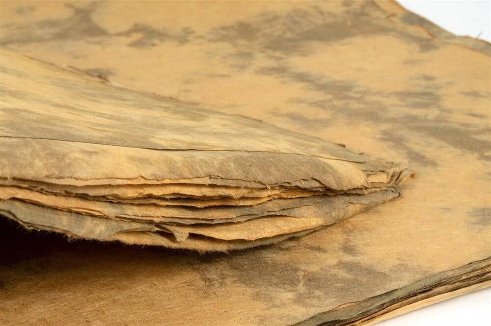 Nepal Paper Patterned Natural Colors 60 gr 50x75 cm VT-7