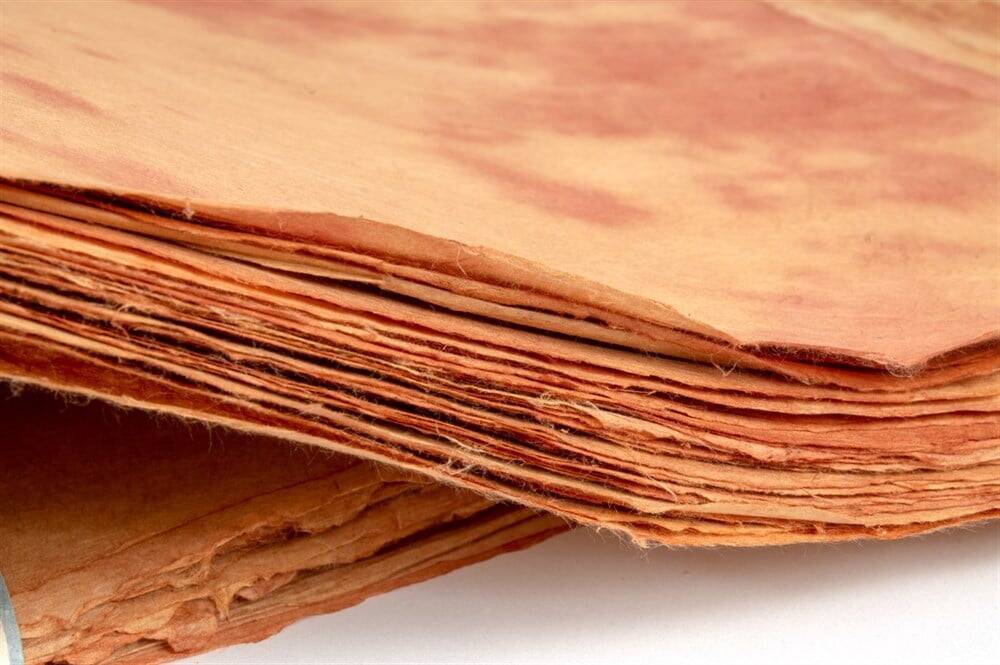 Nepal Paper Patterned Natural Colors 60 gr 50x75 cm VT-8
