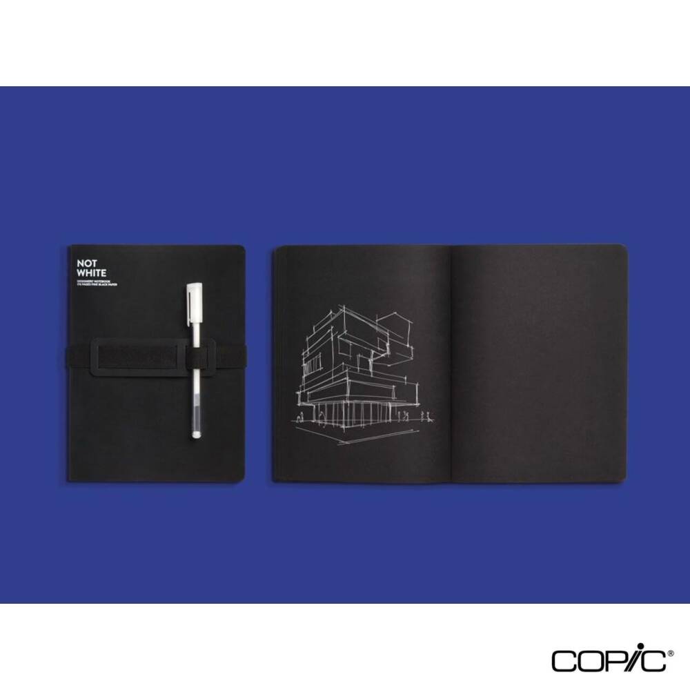 Nuuna Unlined Premium Notebook Black A5 120 gr 176 Pages