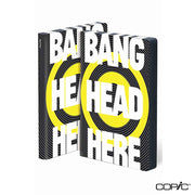 Nuuna Dotted Premium Notebook Bang Head Here A5 120 gr 256 Pages