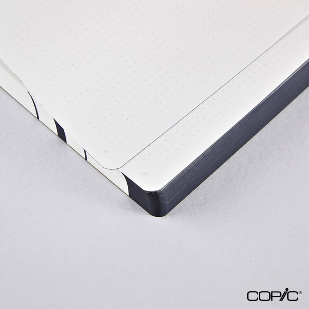 Nuuna Dotted Premium Notebook Bang Head Here A5 120 gr 256 Pages